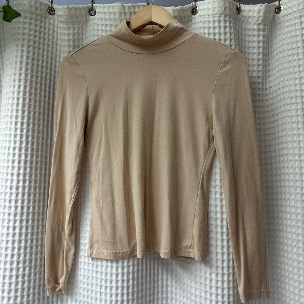 Elegant Tan Women's Top